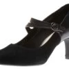 Clarks Dancer Reece Black Suede Mary Jane Pump 2 Clarks Dancer Reece Black Suede Mary Jane Pump -Women Boot Store CLADANCERR21