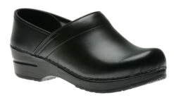 Dansko Professional Black Box Clog (Wide Width)