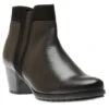 Gabor 36.601.57 Palma Black Leather Ankle Boot