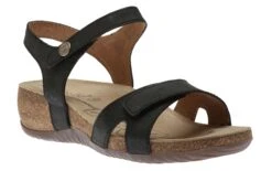 Josef Seibel Natalya 07 Black Leather Sandal