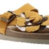 Mephisto Helen Flower Yellow Ochre Thong Sandal -Women Boot Store MEPHELENFLOWER1