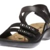 Ibiza 86 Black Leather Slingback Sandal -Women Boot Store ROM16086 96100
