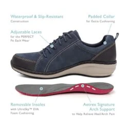 Mara Lace WP Black -Women Boot Store aetmara01d