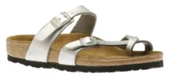 Birkenstock Mayari Birko-Flor Silver Sandal