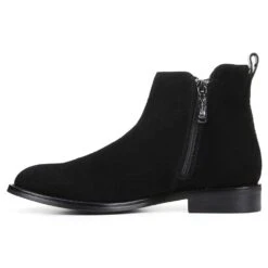 Loulou Black Suede -Women Boot Store bloloulou21c