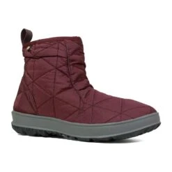 Women Boot Store 39 BOGS Snowday Low Wine Lightweight Insulated Winter Boot