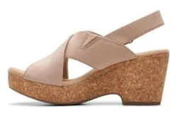 Clarks Giselle Dove Sand NB -Women Boot Store clagiselled27c