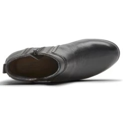 Anisa V-Cut Black Bootie -Women Boot Store cobanisa01e