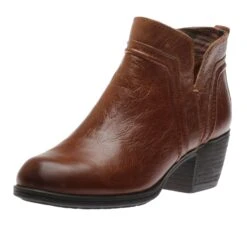 Anisa V-Cut Yellow Amber Bootie -Women Boot Store cobanisa06