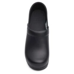 Dansko Professional Black Box Clog (Medium Width) -Women Boot Store danprofessbox01f
