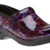 Dansko Professional Painted Leopard Patent Clog -Women Boot Store danprofplp01