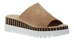Gabor 64.663.14 Caramel Brown Slide Wedge Sandal