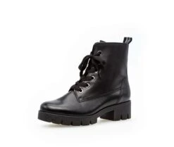 Gabor 30 Mm Lace Zip Black -Women Boot Store gab711 27b