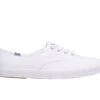 Keds Champion White Lace-Up Canvas Sneaker -Women Boot Store kedchampion09a 1