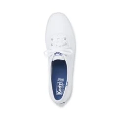 Keds Champion White Lace-Up Canvas Sneaker -Women Boot Store kedchampion09b