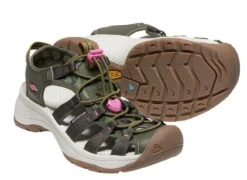 Keen Astoria West Green Pink Waterproof Sports Sandal -Women Boot Store kee1026047c