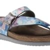 Mephisto Helen Sky Blue Lagoon Patent Thong Sandal -Women Boot Store mephelen33