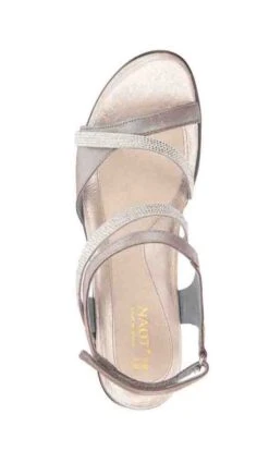 Innovate Silver Strappy Dress Sandal -Women Boot Store naoinnovatenzqe