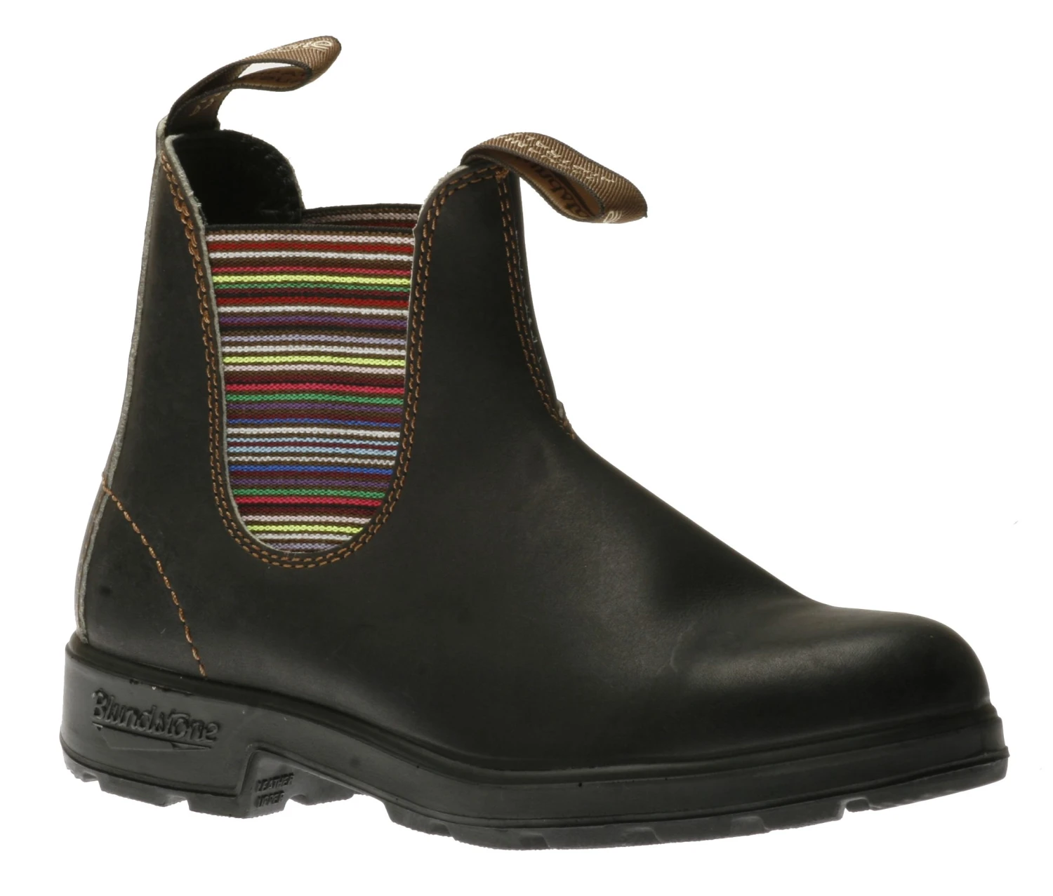 Blundstone 1409 - Original Stout Brown Striped Elastic Boot 3 Blundstone 1409 - Original Stout Brown Striped Elastic Boot