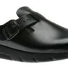 Mephisto Zaverio Unisex Black Leather Clog