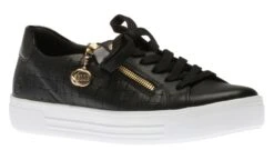 Remonte Mason Lace Zip Black