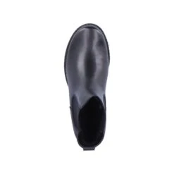 Remonte Odeon Black Leather Chelsea Boot -Women Boot Store remd437500d