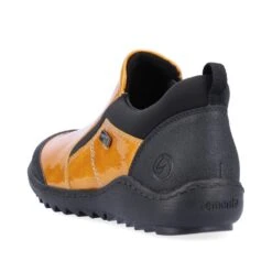 Remonte Jura Scuba Yellow Patent Slip-On Walking Shoe -Women Boot Store remr142968c