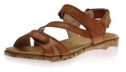 Remonte Soft Loose Tan Leather Sandal