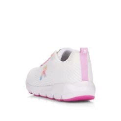 Sportec10 White Rainbow Lace-Up Sneaker -Women Boot Store rev4040480g