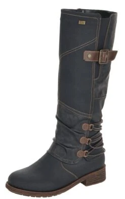 Remonte Mombasa Black Tall Boot