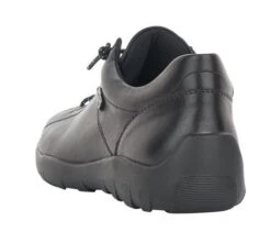 Remonte Cristallino Black Leather Sneaker -Women Boot Store rier351502c