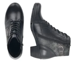 Remonte Cristallino Black Ankle Boot -Women Boot Store rier757002a