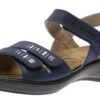 Ibiza 86 Ocean Blue Leather Slingback Sandal -Women Boot Store rom16086 96530