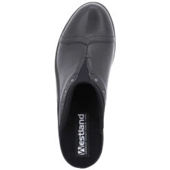 Saint Tropez 271 Black Leather Clog -Women Boot Store rom16471 47100b