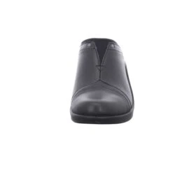 Saint Tropez 271 Black Leather Clog -Women Boot Store rom16471 47100d