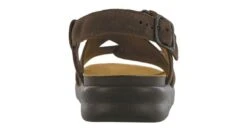Huggy Teddy Brown Cross Strap Sandal -Women Boot Store sashuggy13c