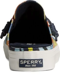 Sperry Crest Vibe Coral Floral Navy Multicolour Mule Sneaker -Women Boot Store specrestvibem3c